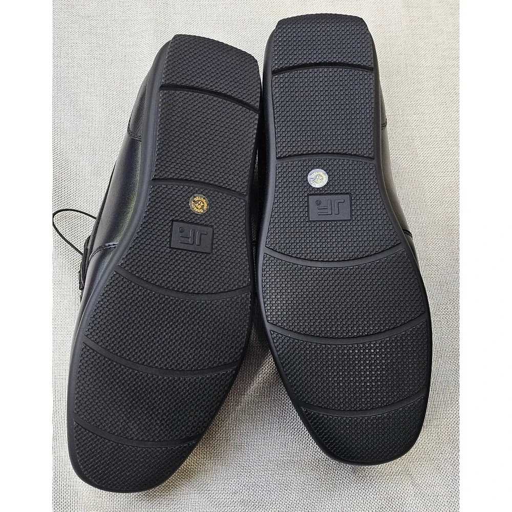 J. Ferrar Balter Loafers Mens 9.5 Black Flex Form Memory Foam Slip On Driver NEW